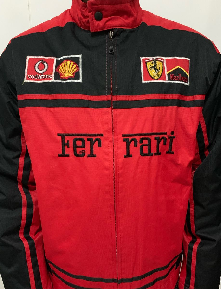 blusa da ferrari vermelha