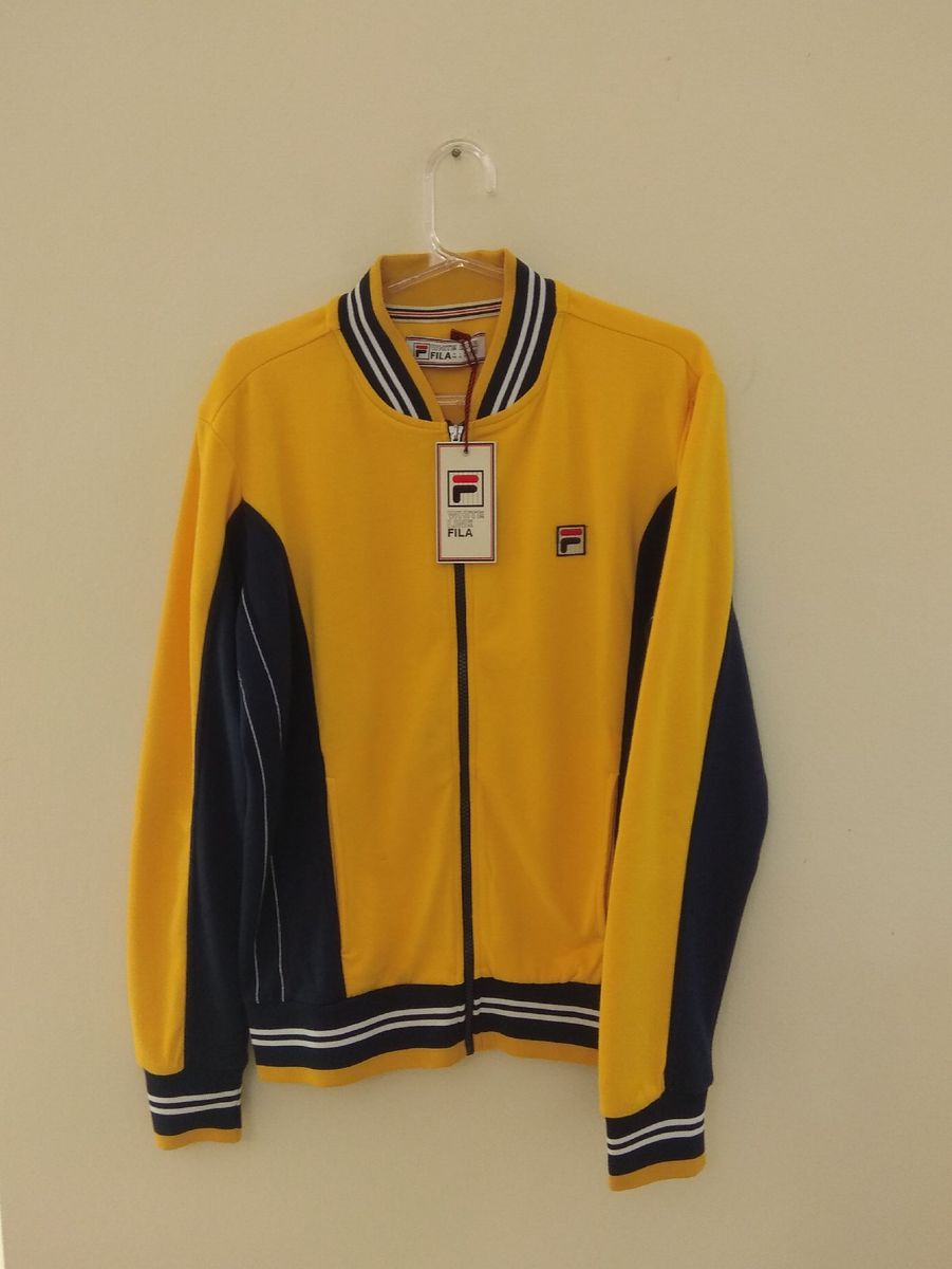 jaqueta fila amarela