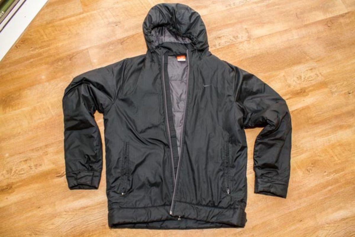 jaqueta de nylon masculina nike