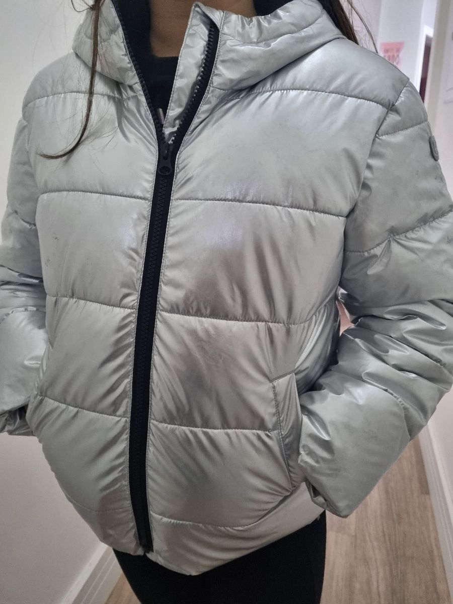 Jaqueta Puffer Gap Kids Metalizada Nova | Gap Nunca Usado 86927969