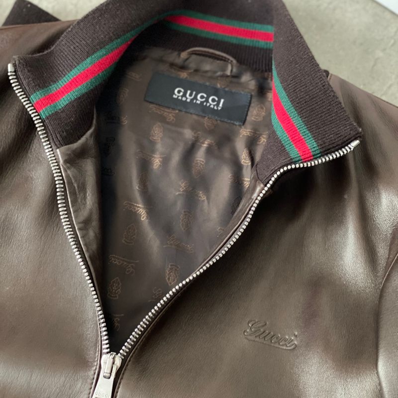 Jaqueta da best sale gucci masculina