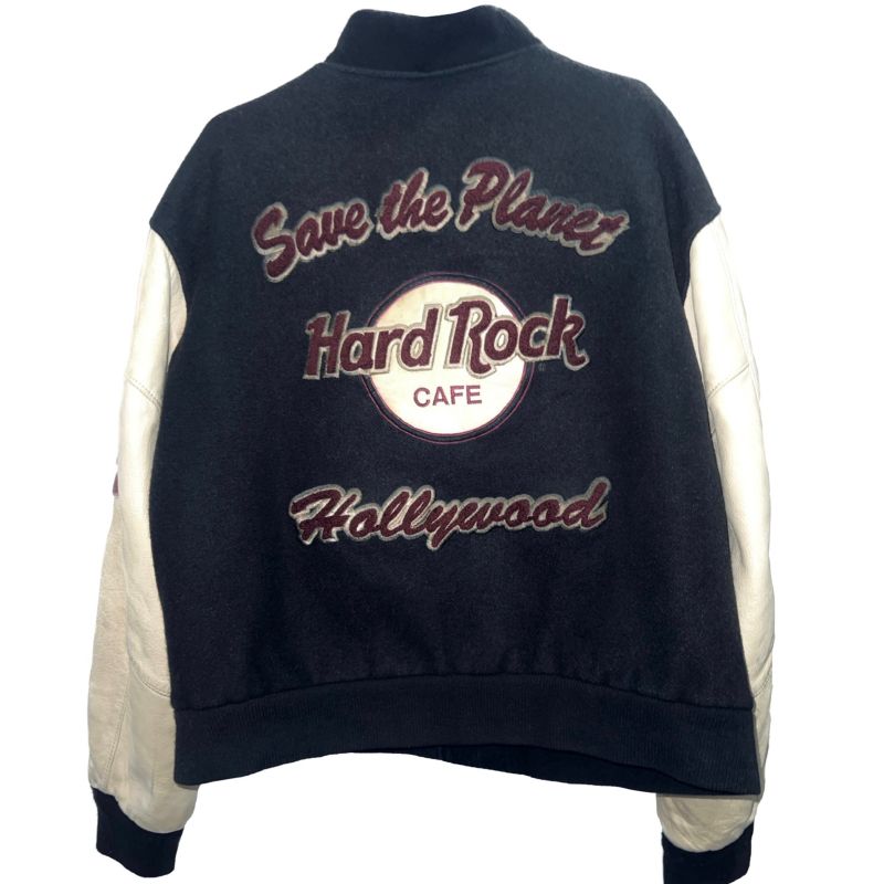 Jaqueta Hard Rock Cafe Original 5XL Equivalent, 90s, Hard Rock