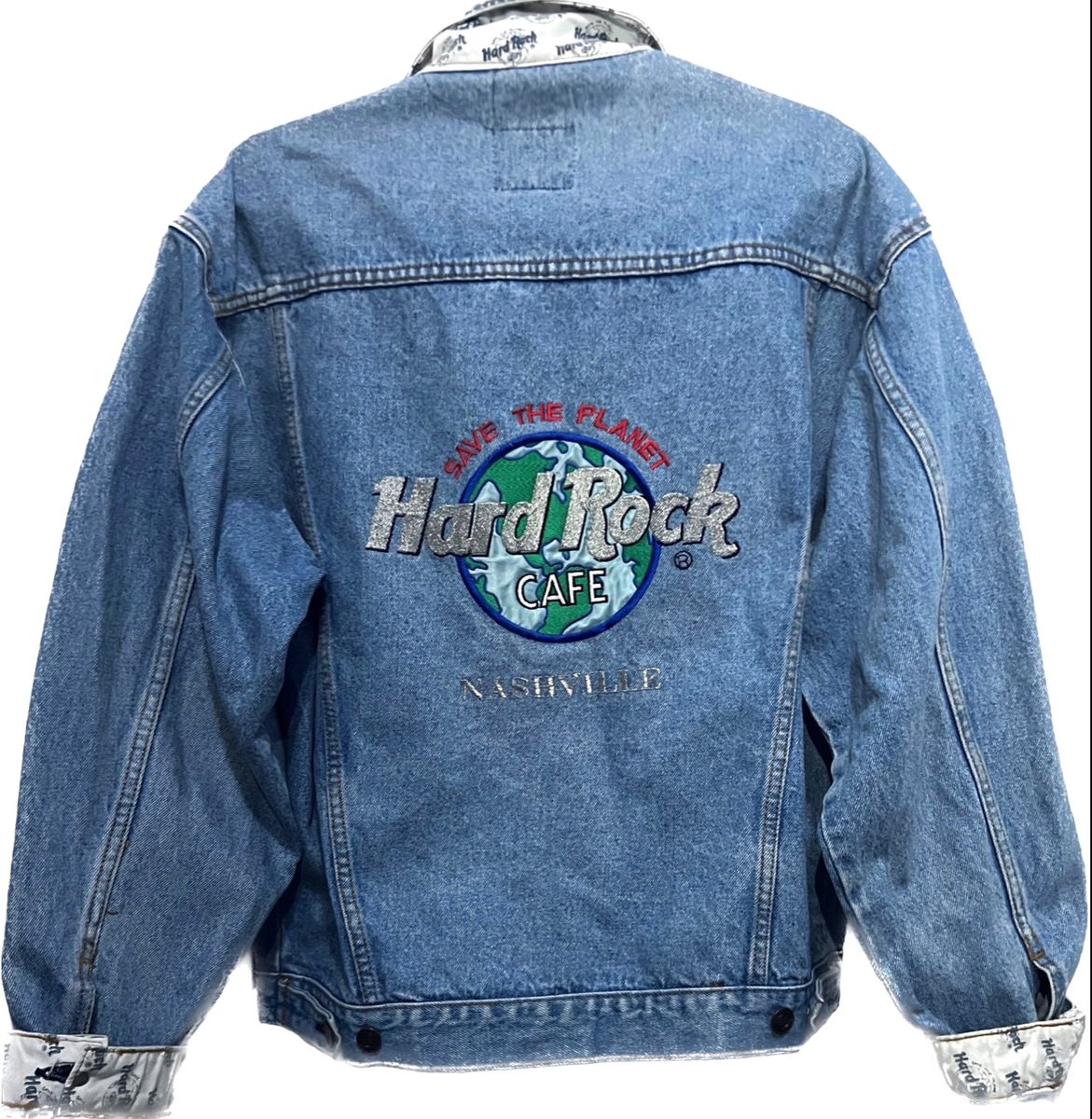 Jaqueta Hard Rock Cafe Original | Casaco Masculino Hard Rock Cafe Usado ...