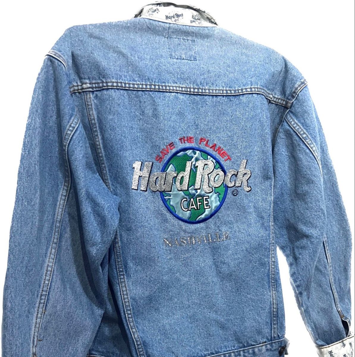 Jaqueta Hard Rock Cafe Original | Casaco Masculino Hard Rock Cafe Usado ...