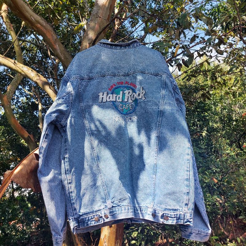 Jaqueta Hard Rock Café Tam Gg Casaco Masculino Hard Rock Café Usado  103279340 enjoei