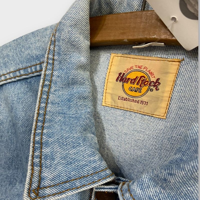 Jaqueta Hard Rock Café Vintage Anos 90 Hard Rock Café Usado