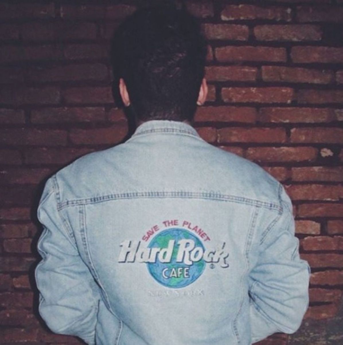 jaqueta jeans masculina hard rock