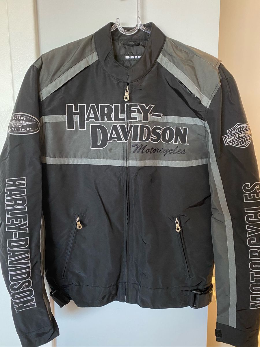 jaqueta harley davidson nylon