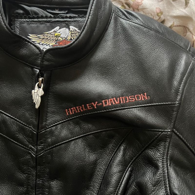 Harley davidson jaqueta store feminina