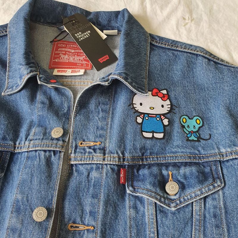 Jaqueta Hello Kitty Levi'S Nova | Casaco Feminino Levi'S Nunca