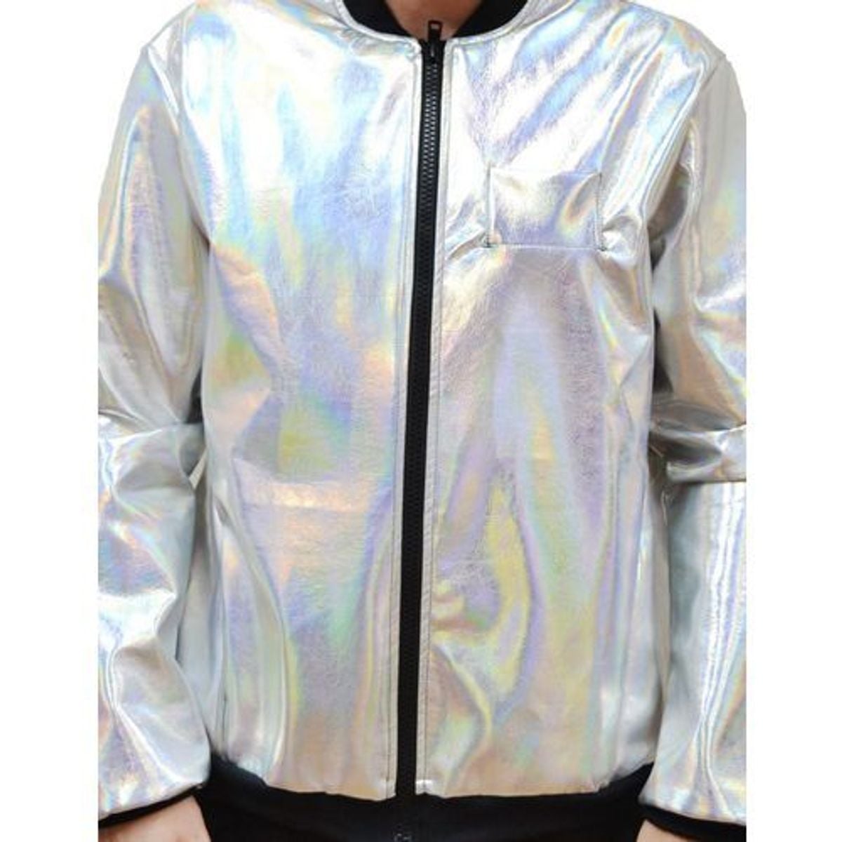 casaco holográfico