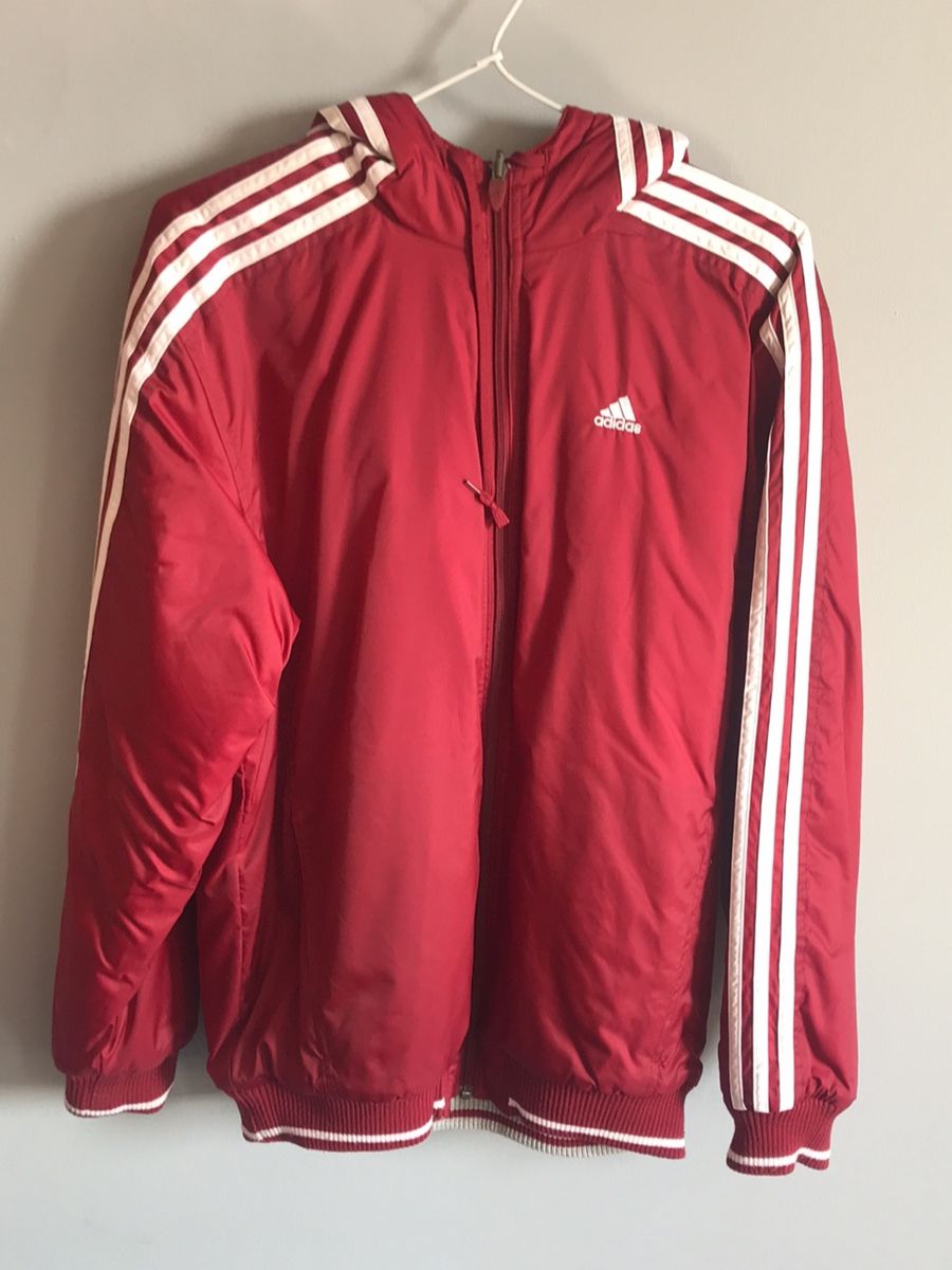 jaqueta impermeavel adidas masculina