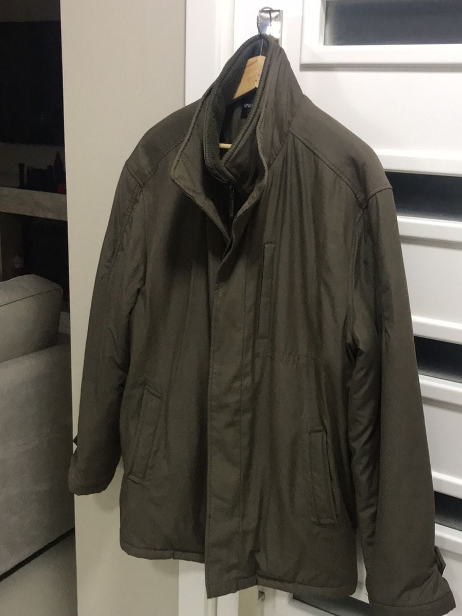 jaqueta gabardine masculina