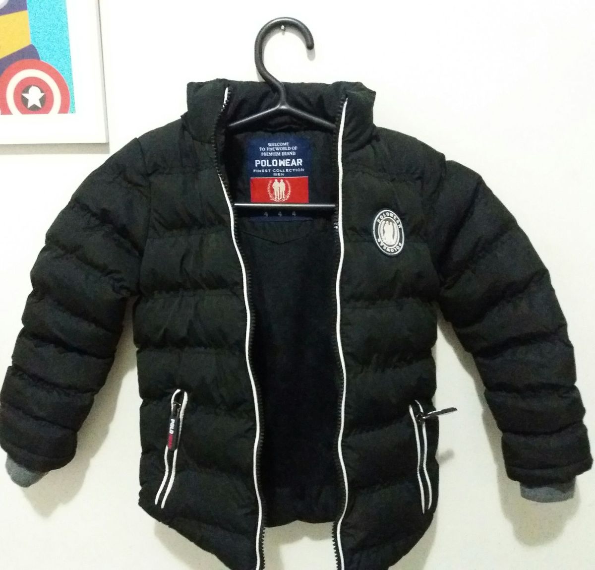 jaqueta infantil peluciada