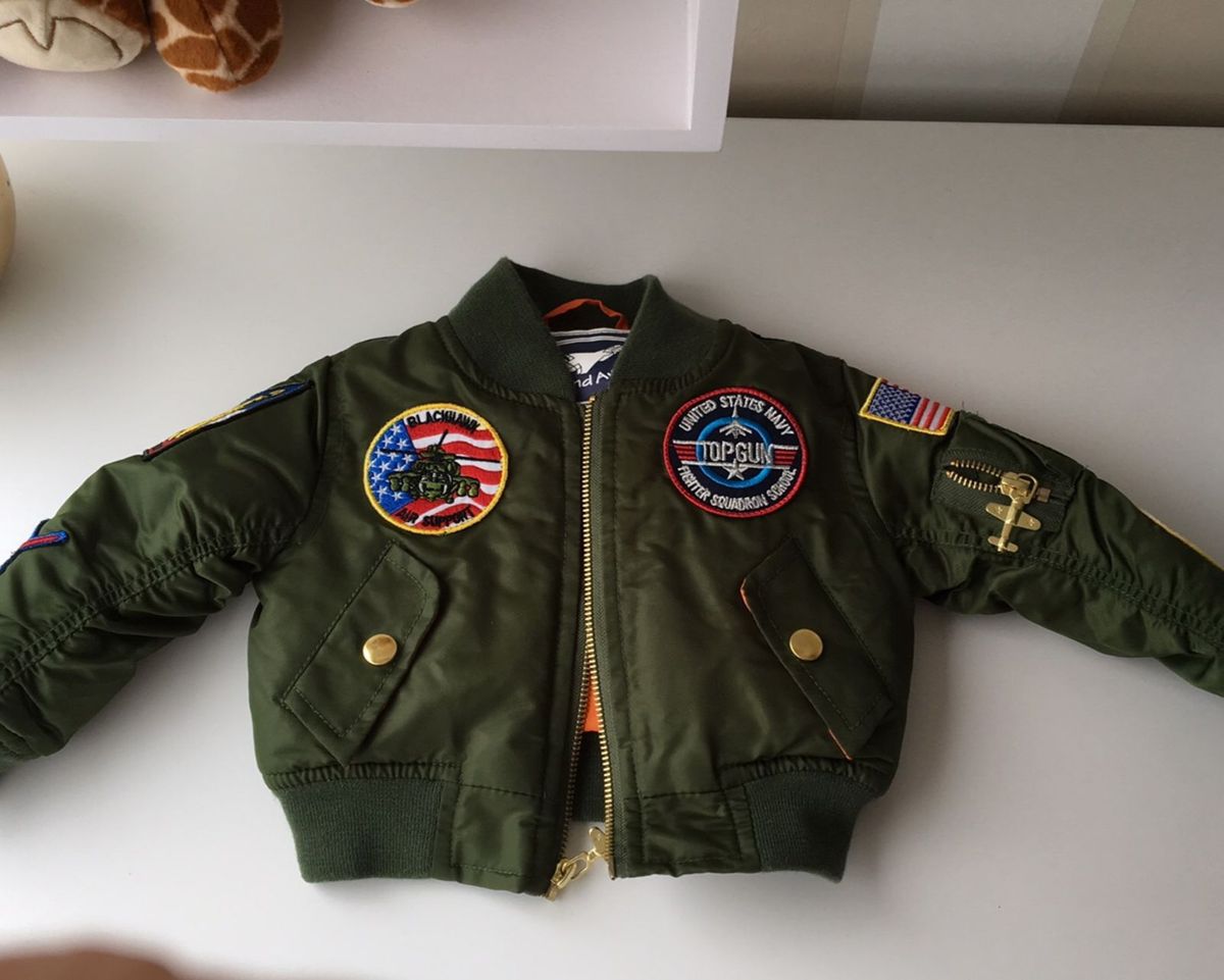 jaqueta top gun original