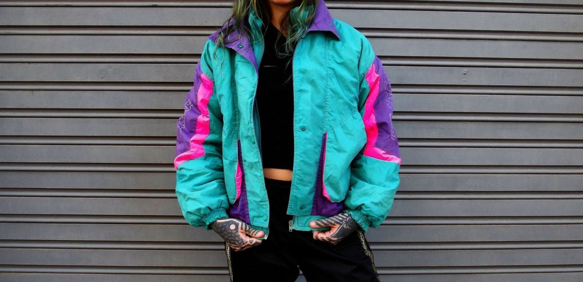 Jaqueta Inverno Ski Anos 80 90 Vintage Colorida Retr Importada Windbreaker Casaco Feminino Lacar Ski Usado 28987833 enjoei