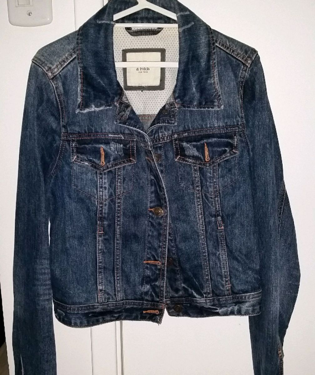 enjoei jaqueta jeans