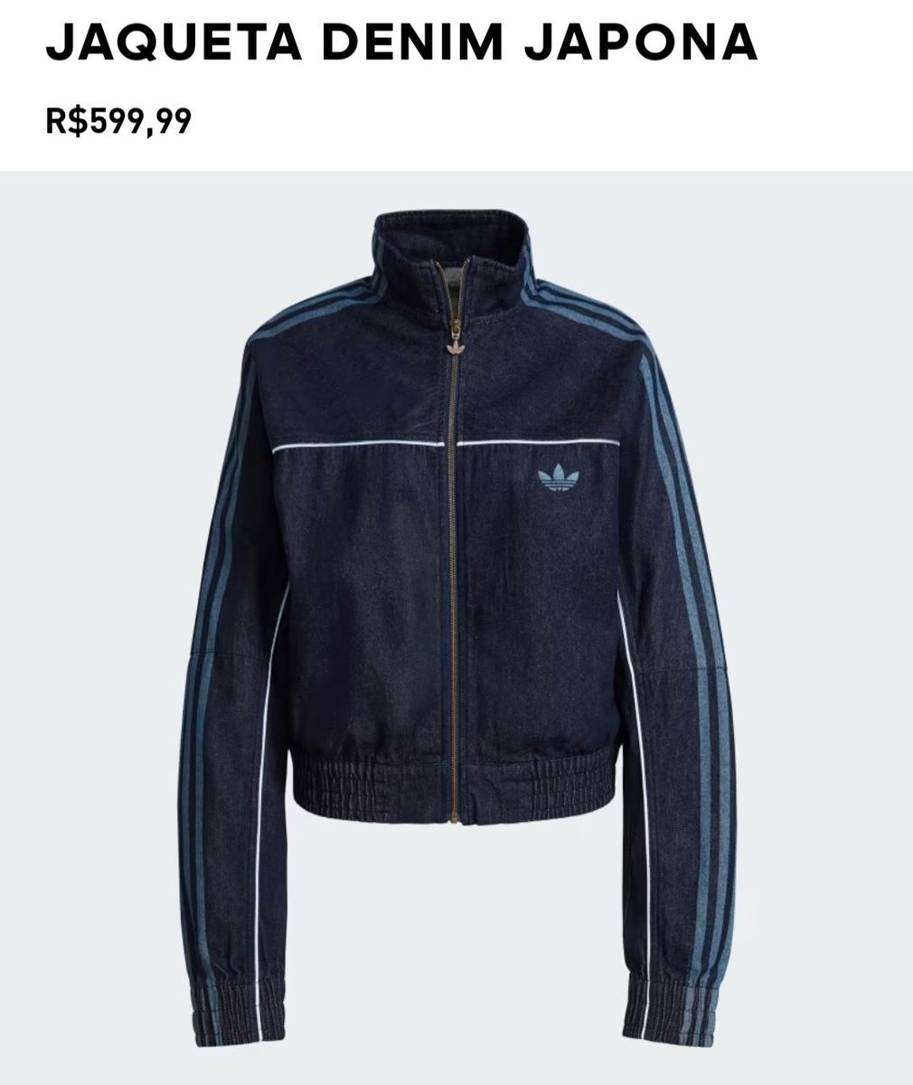 Jaqueta Jeans Adidas Adidas Nunca Usado 93303306 enjoei