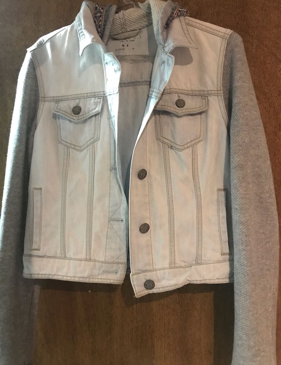 enjoei jaqueta jeans
