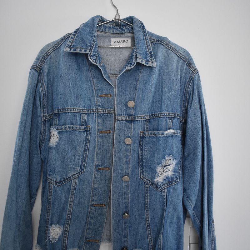 Jaqueta Jeans Amaro Feminino Amaro Usado 94016697 enjoei