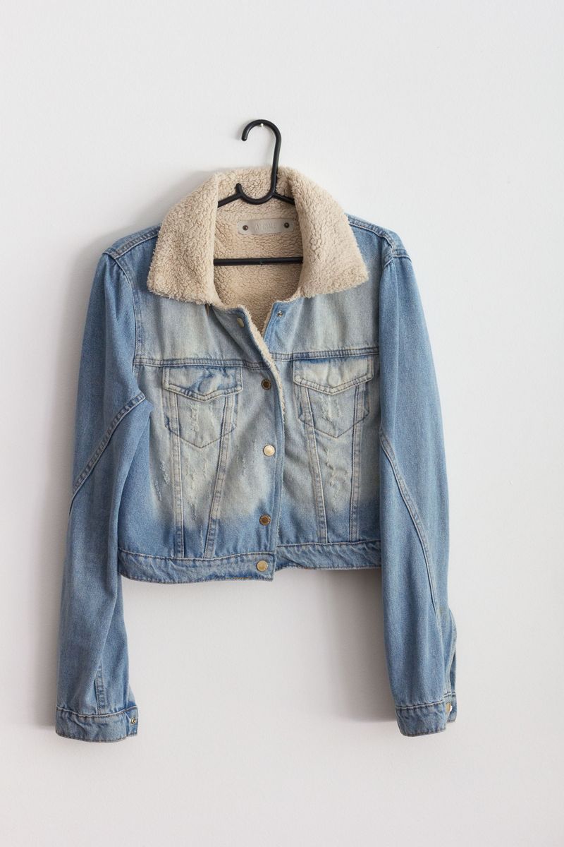 jaqueta jeans animale