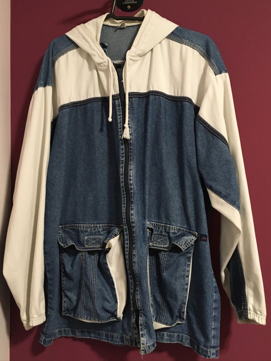 enjoei jaqueta jeans