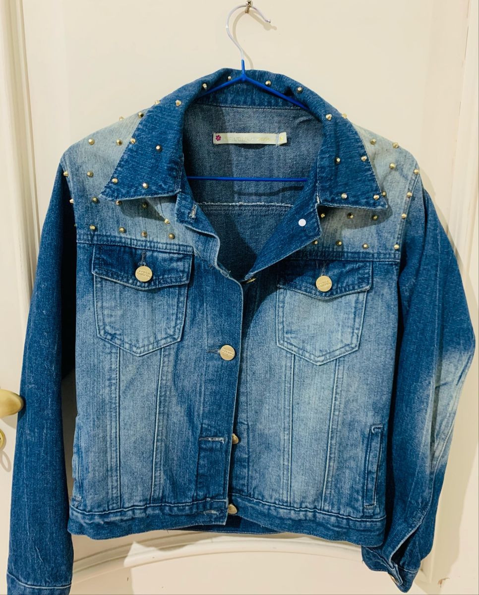 jaqueta jeans aquamar