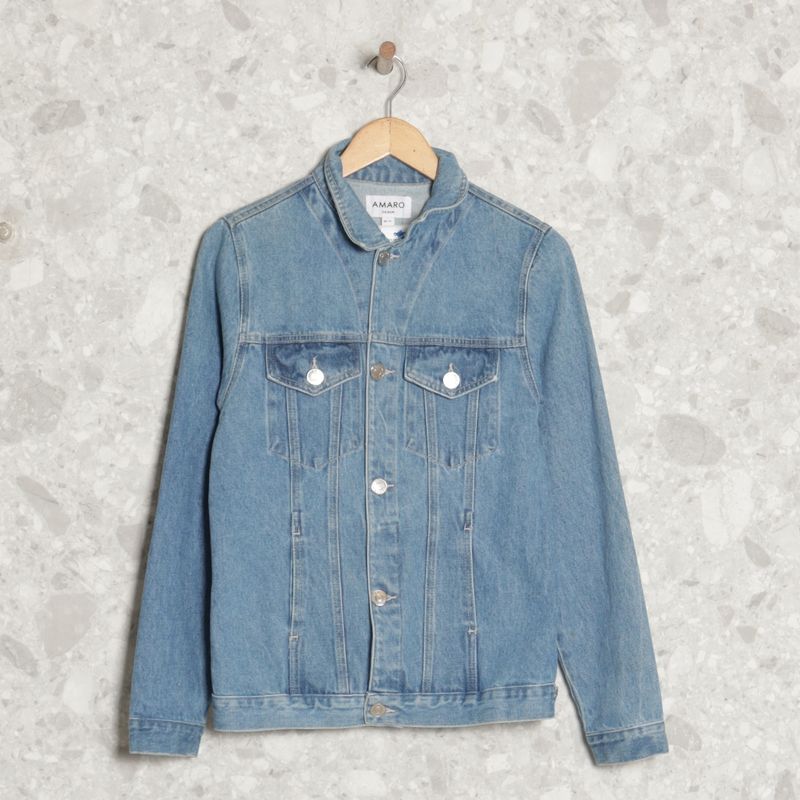 Jaqueta Jeans Azul Amaro Amaro Usado 105741810 enjoei