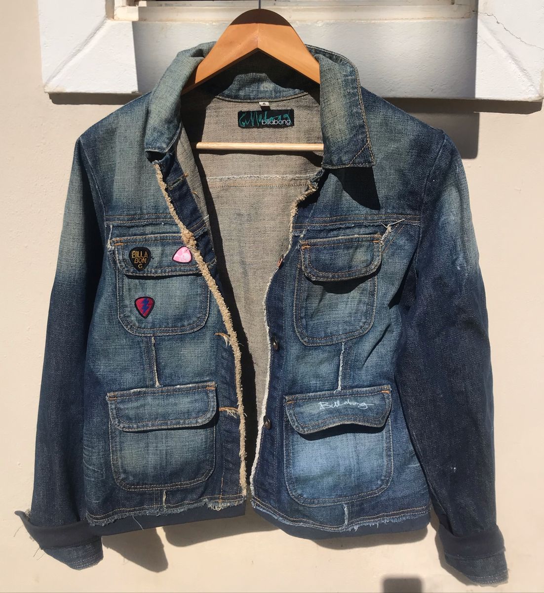 jaqueta jeans billabong