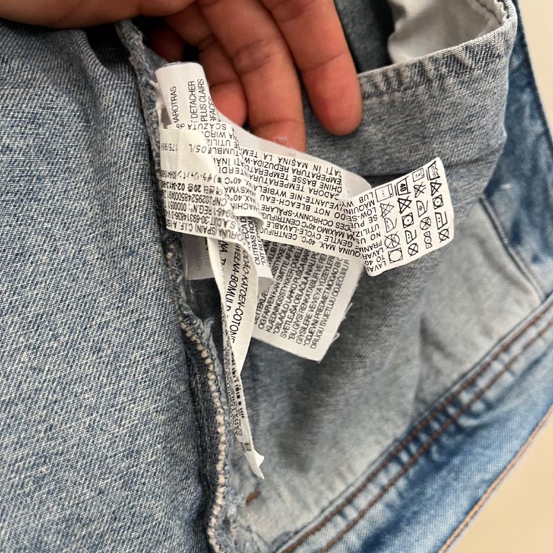 Jaqueta Jeans Bomber Zara M | Zara Nunca Usado 109405327