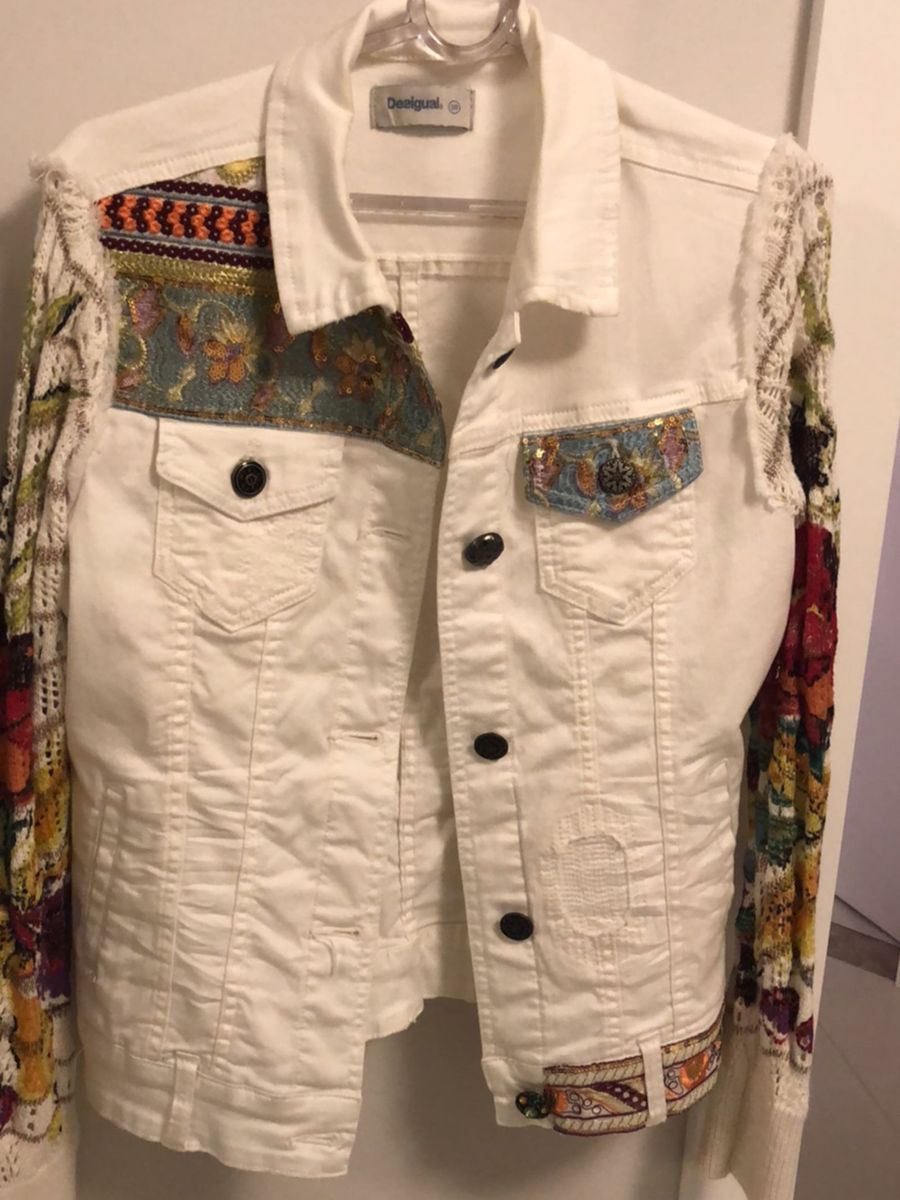 jaqueta jeans desigual