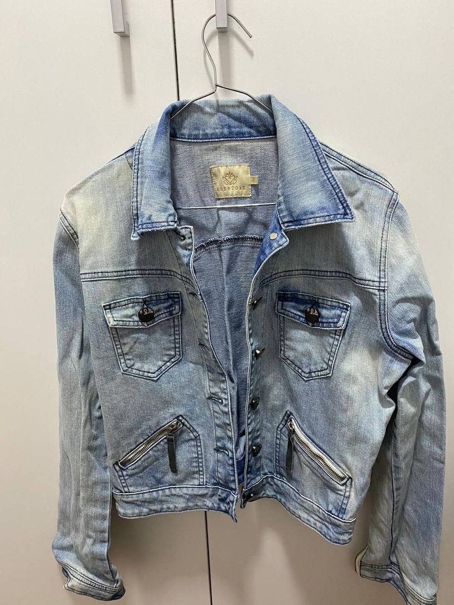 jaqueta jeans bobstore