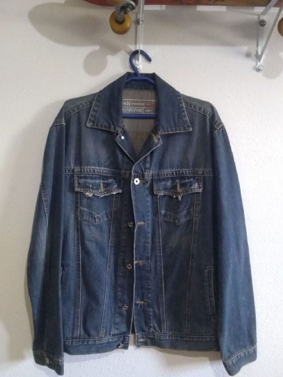 jaqueta masculina bolso interno