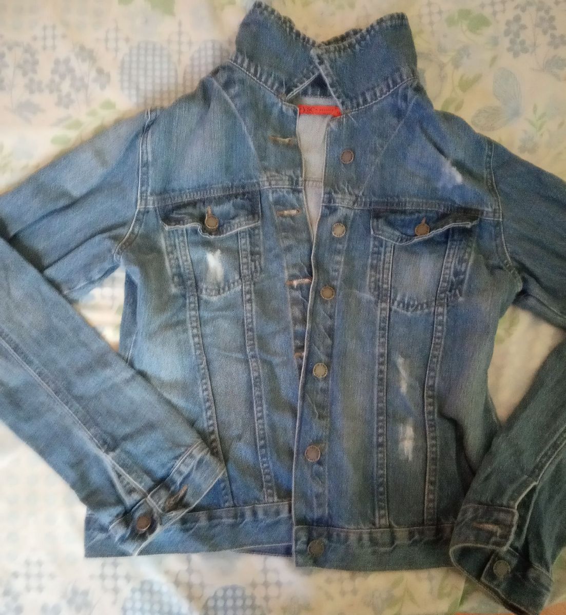 enjoei jaqueta jeans