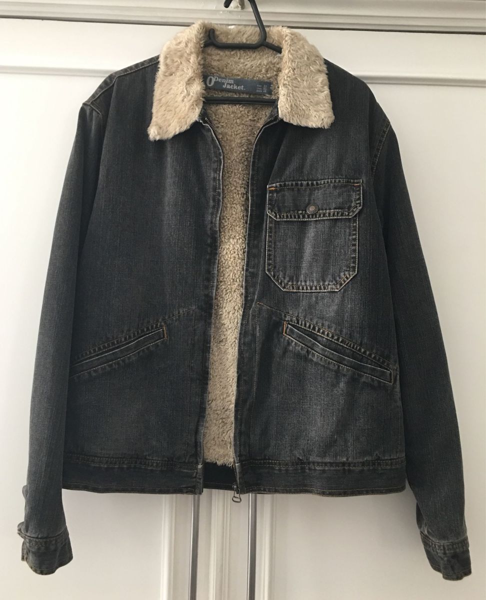 enjoei jaqueta jeans