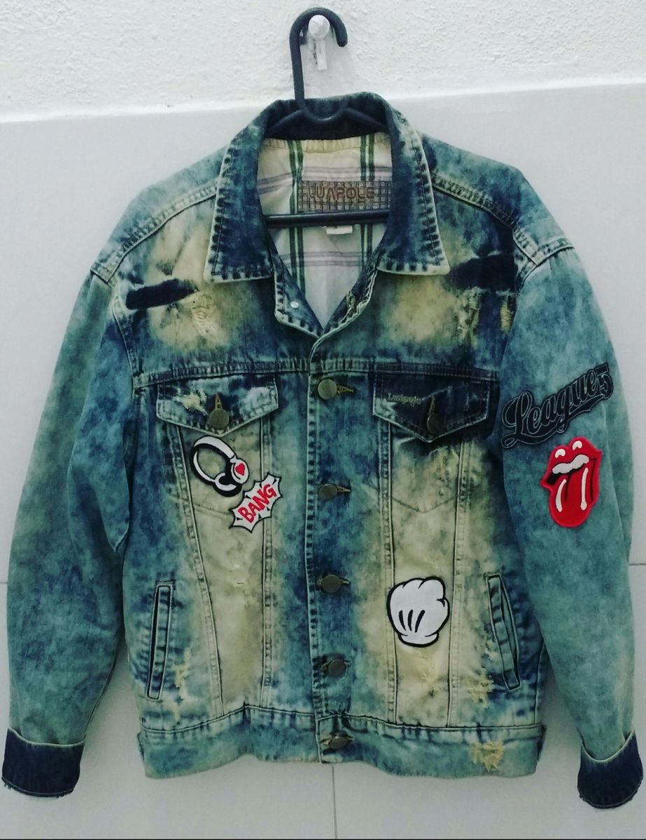 jaqueta customizada masculina