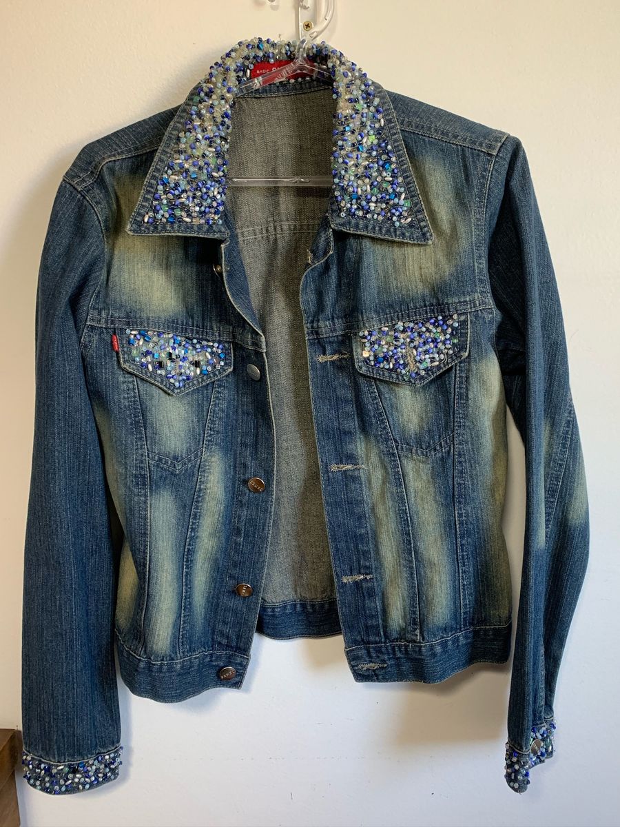 decorar jaqueta jeans