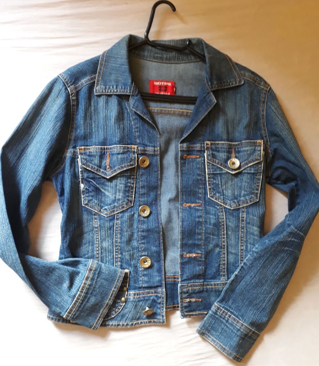 jaqueta jeans feminina biotipo