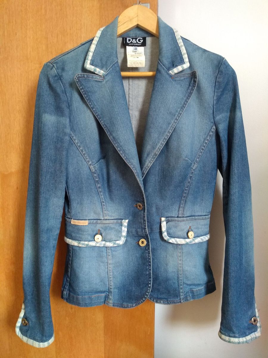 enjoei jaqueta jeans