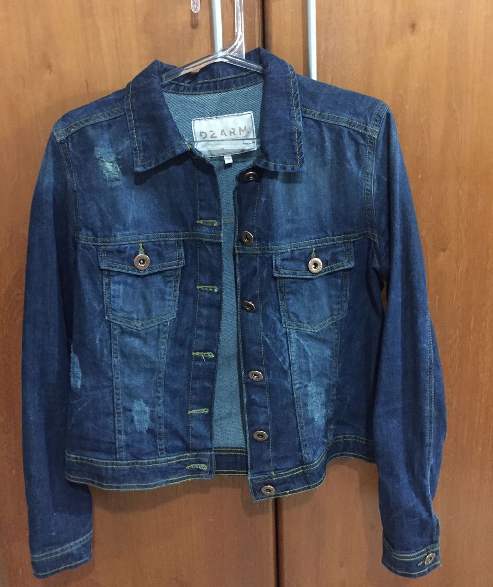 jaqueta jeans dzarm