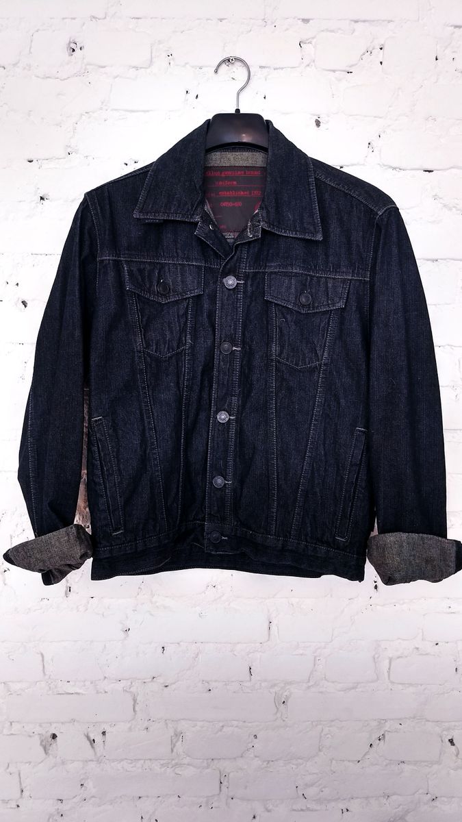 jaqueta jeans ellus masculina