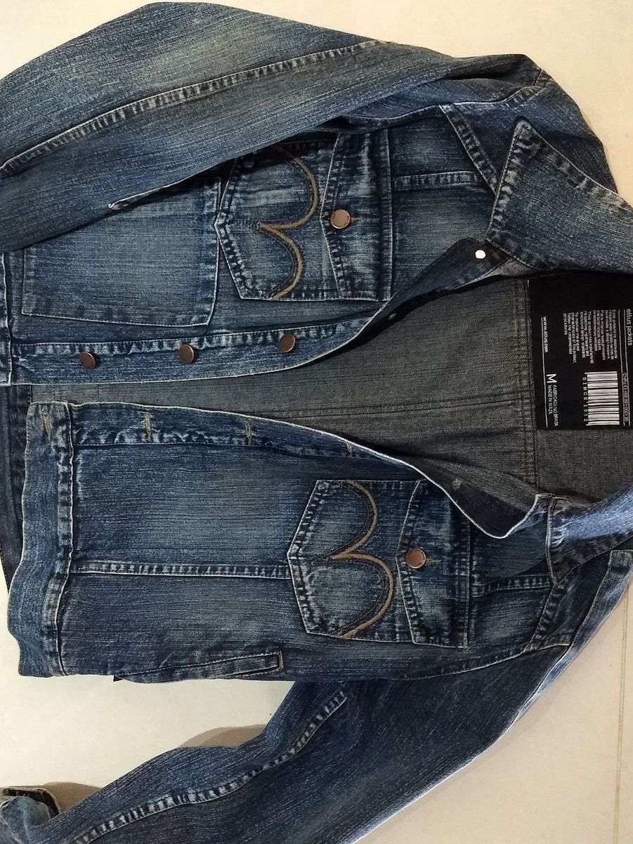 jaqueta jeans ellus feminina