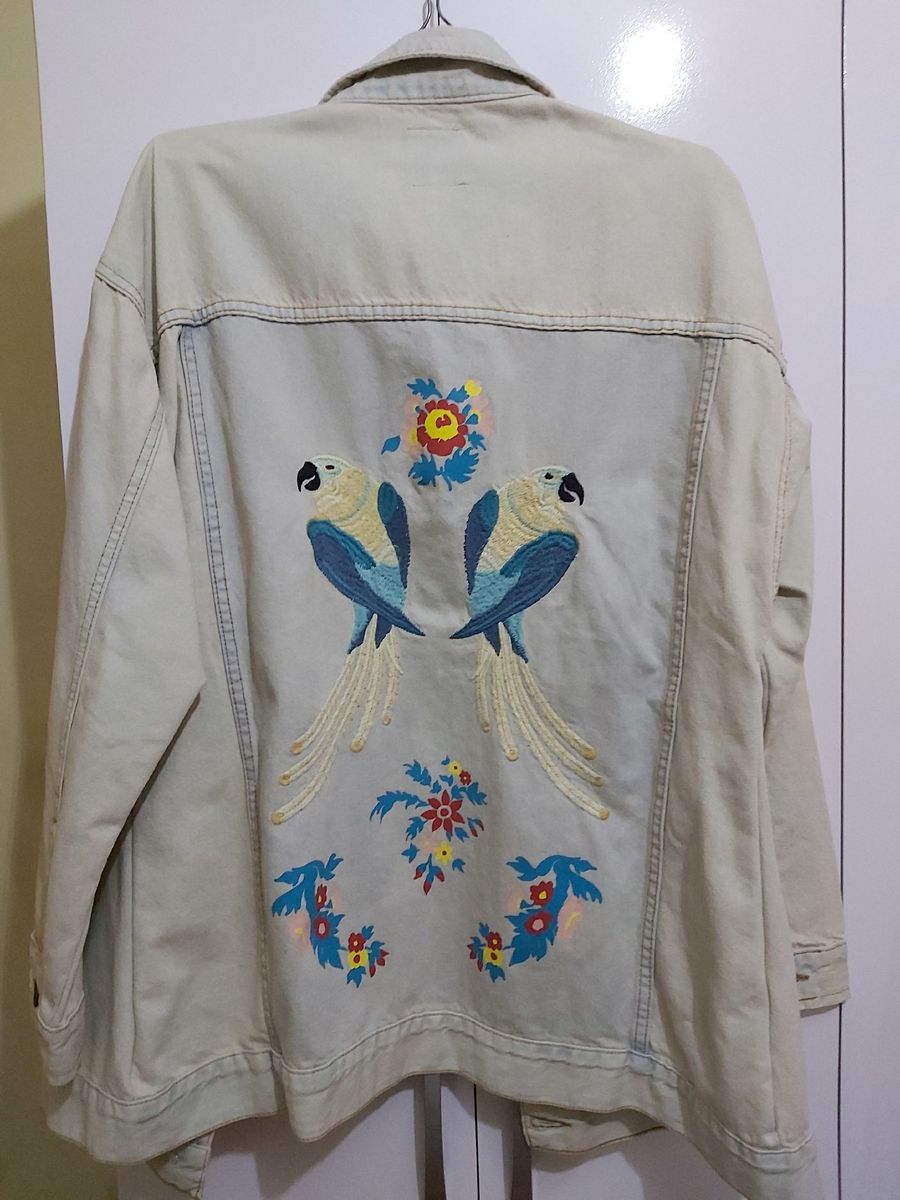 enjoei jaqueta jeans