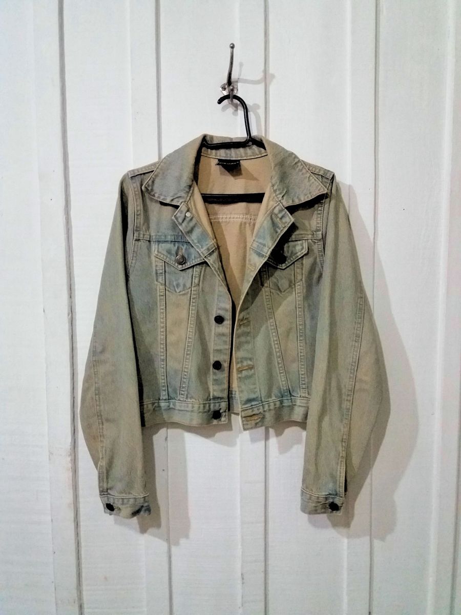 jeans esverdeado
