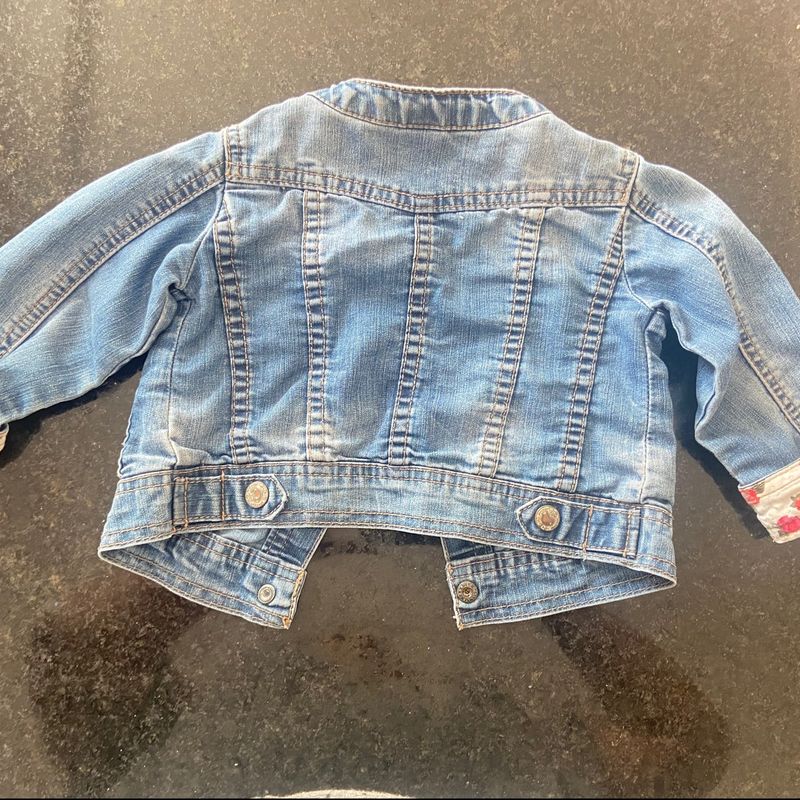 Jaqueta jeans store infantil feminina zara