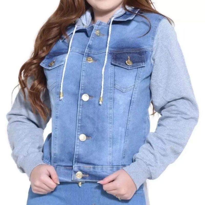 Blusa de hot sale frio jeans