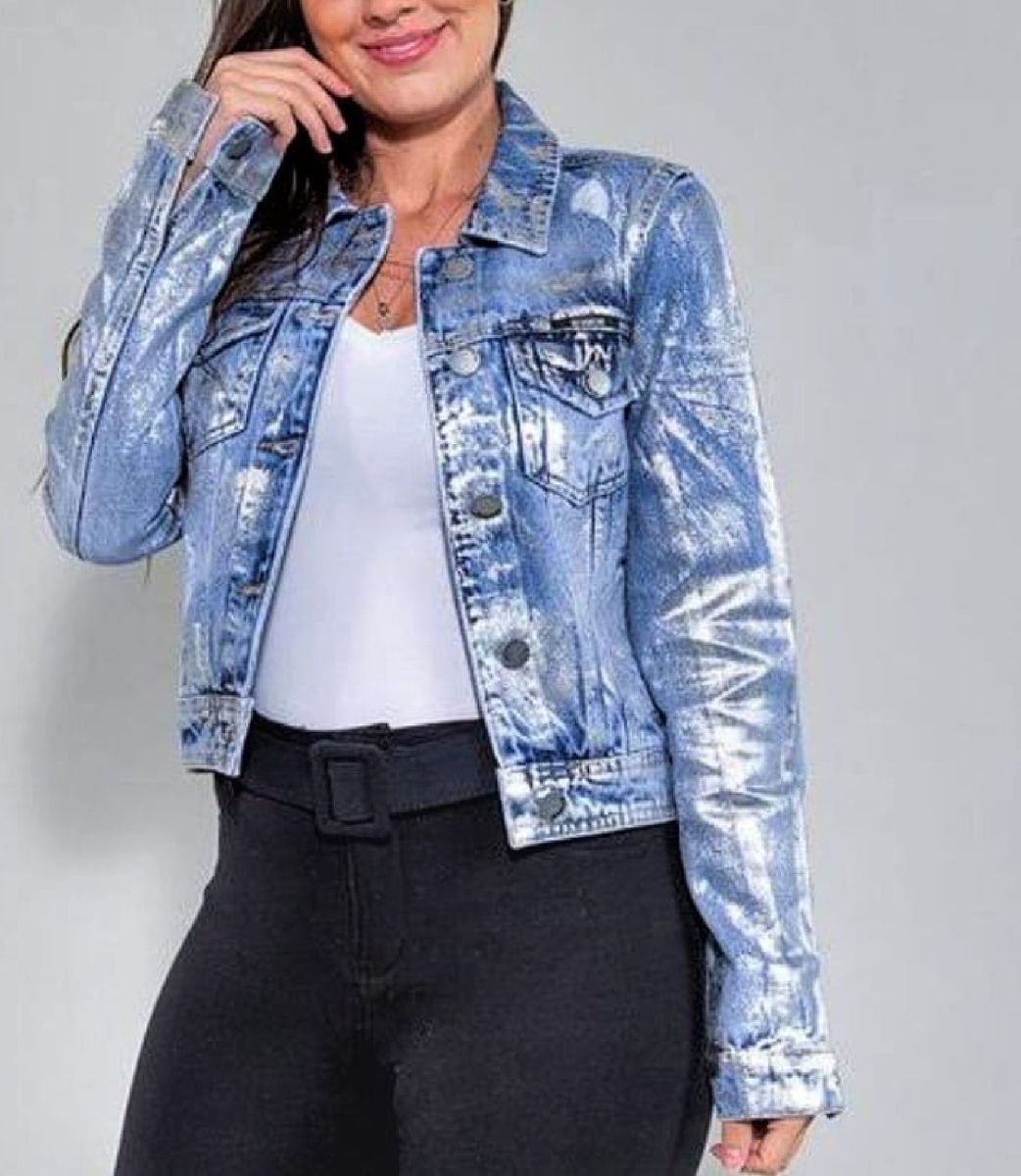 jaqueta jeans feminina revanche