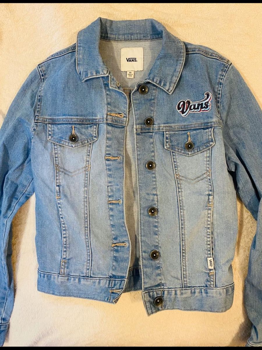 jaqueta jeans vans