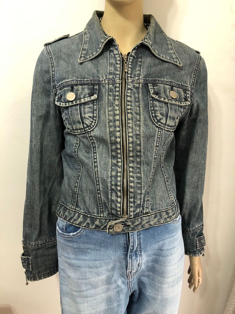 Jaqueta Jeans Fernanda Original | Casaco Feminino Feranda Usado ...