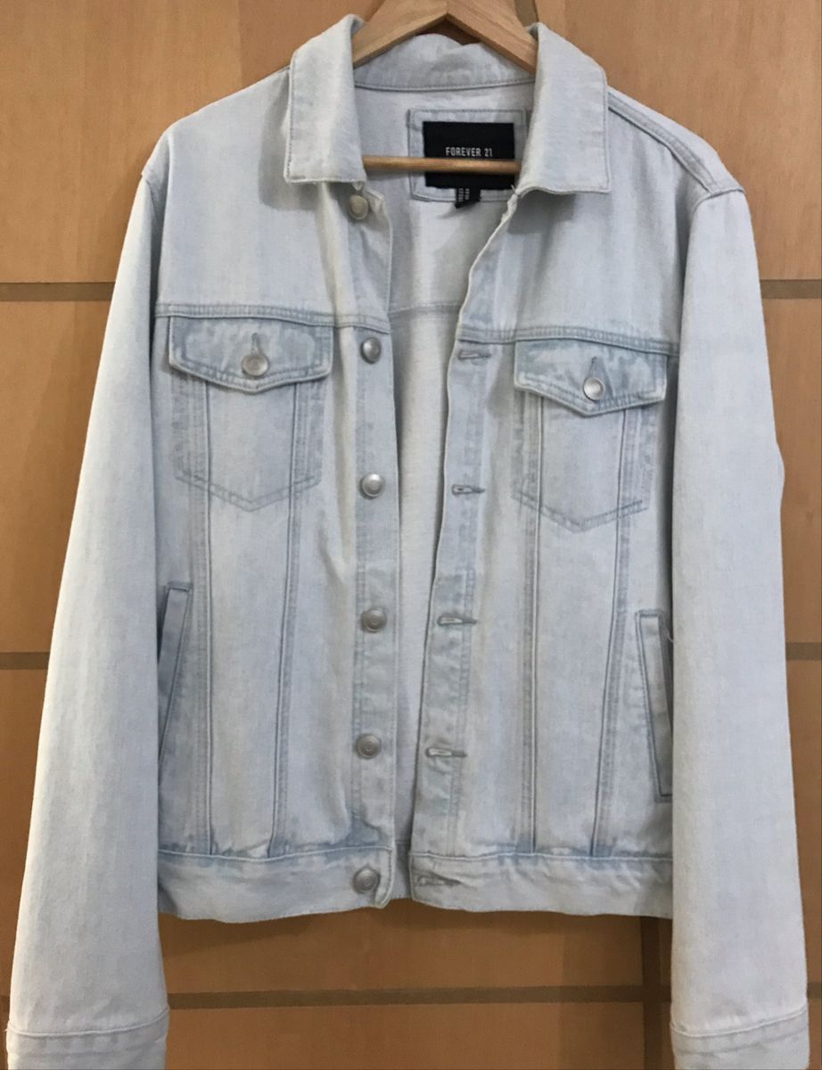 jaqueta masculina forever 21